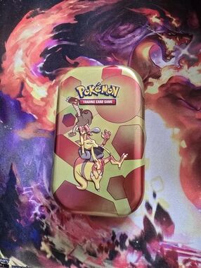 Pokémon TCG Scarlet & Violet 151 Mini Tin – Kadabra & Hitmonlee – Empty